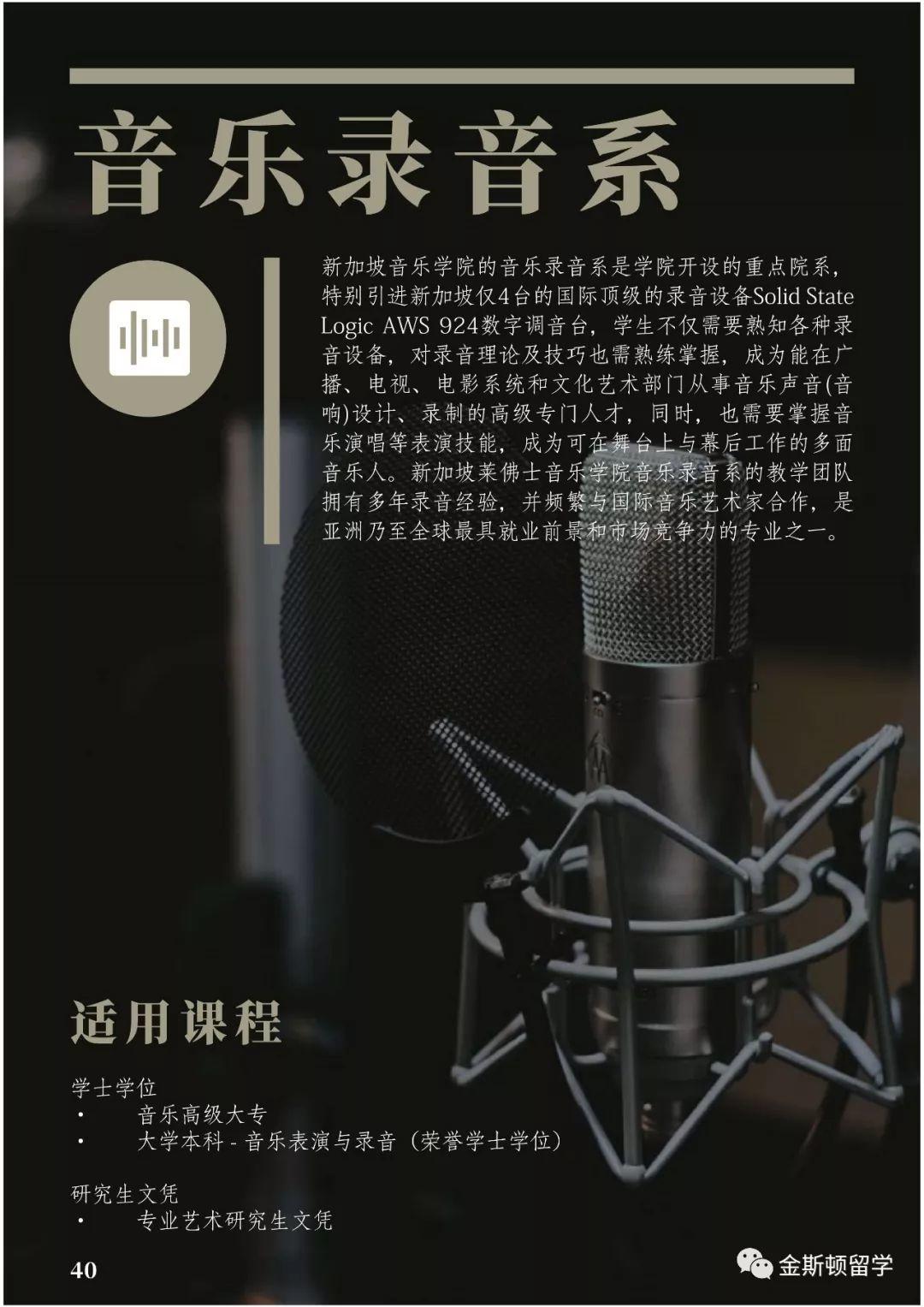 新加坡莱佛士音乐学院SRMC简介